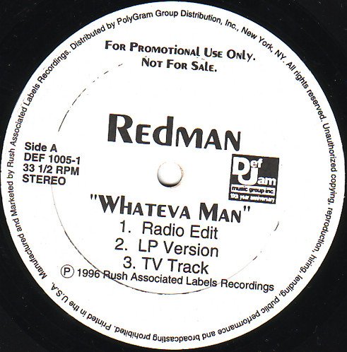 Redman — Whateva Man