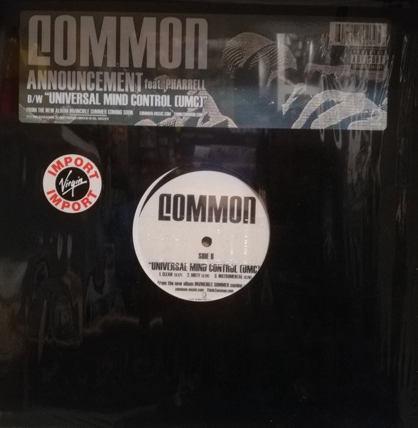 Common — Announcement / Universal Mind Control (UMC)
